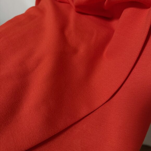 Orange sarong style dress by Escada, size 34 (4) - Picture 5 of 10